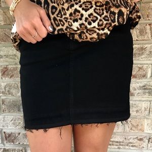 Black skirt